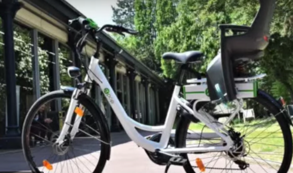 Fransa'da bataryasız elektirikli bisiklet yapıldı.