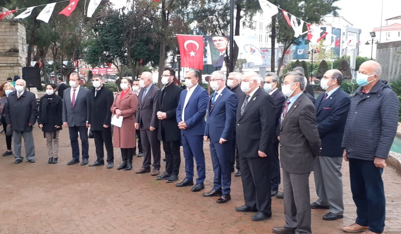  RAUF DENKTAŞ VE DR. FAZIL KÜÇÜK  ANTALYA’ DA ANILDI.