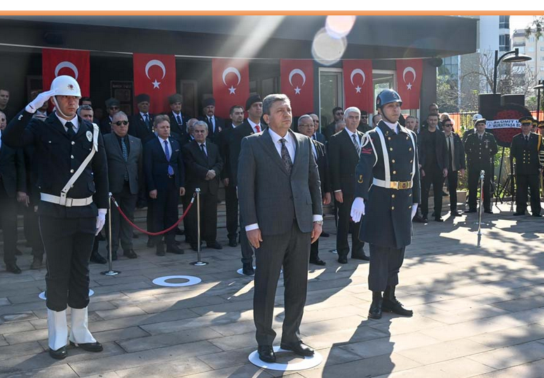 Antalya’da 18 Mart Çanakkale Zaferi'nin 109’uncu Yıl Dönümü Törenlerle Anıldı.