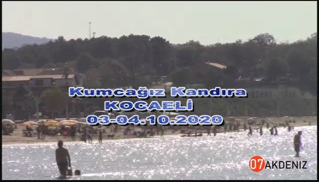 Yaz Mevsiminin Son Günlerinde Kocaeli'nin Karadeniz Kıyılarındaki Plajlarda Kalabalık Gözlemleniyor.