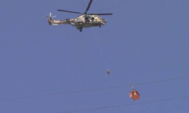 Antalya teleferik kazası kurtarma çalışmaları