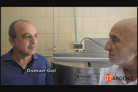 Dondurma imalat sektöründen Osman Gül  ile röportaj