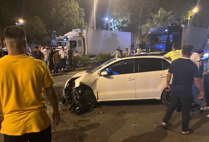 Antalya Çevre yolunda Kaza