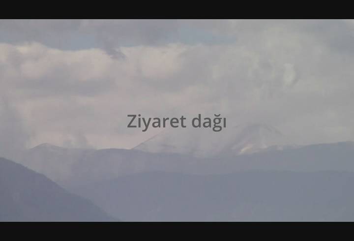 Antalya'da İlk kar ziyaret dağına yağdı.