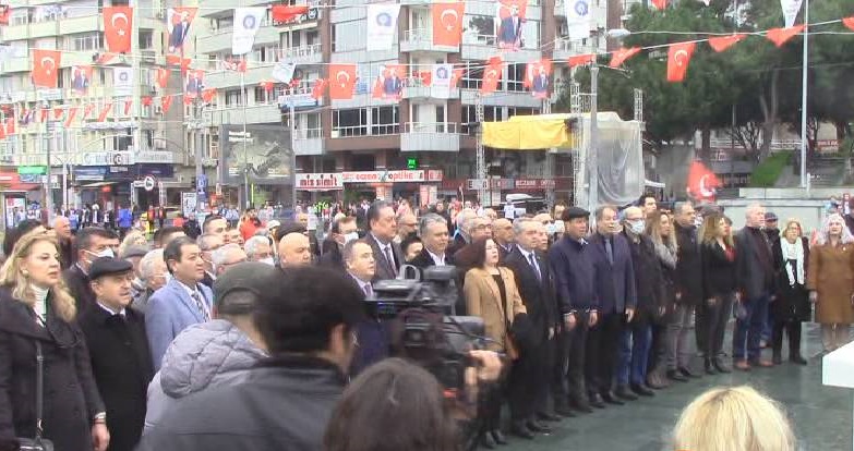 Atatürk'ün Antalya'ya gelişi'nin 92 yıl dönümü cumhuriyet meydanı 06,03,2022