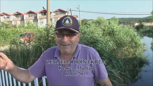 Kumcağız deresi yaya köprüsü yenilemesi.