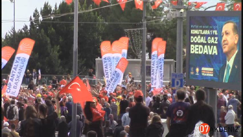 Antalya'da 1 Mayıs İşçi Bayramı 2023